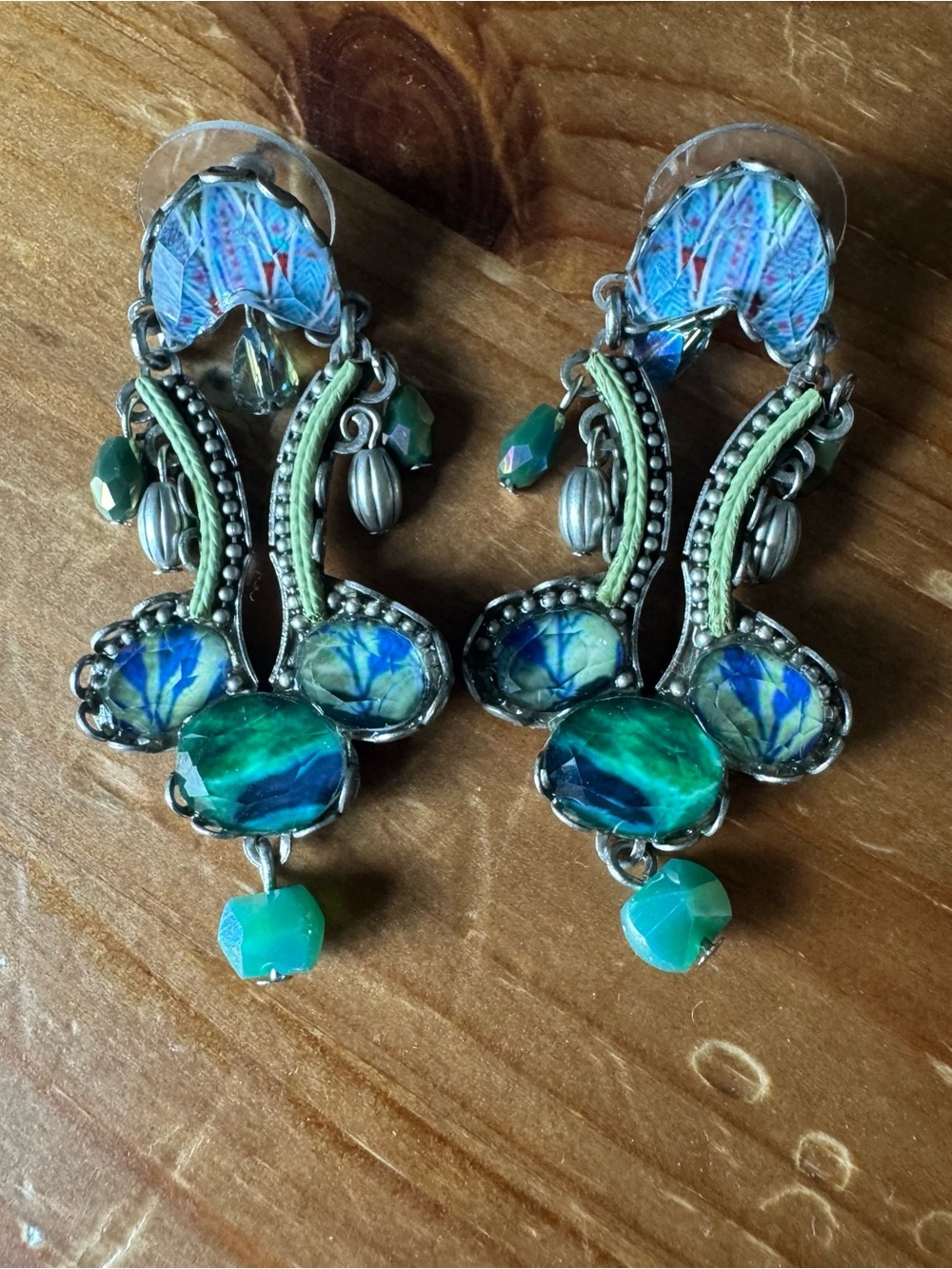 Ayala Bar Crisp Air Ziba Dangle Earrings Radiance Collection - Picture 2 of 4